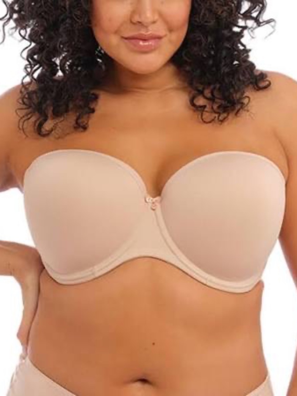 Elomi Women's Smooth Underwire Strapless Bra